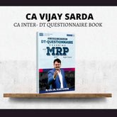 CA Inter DT | Questionnaire Book by CA Vijay Sarda | For Jan 26 & May 26 Exams